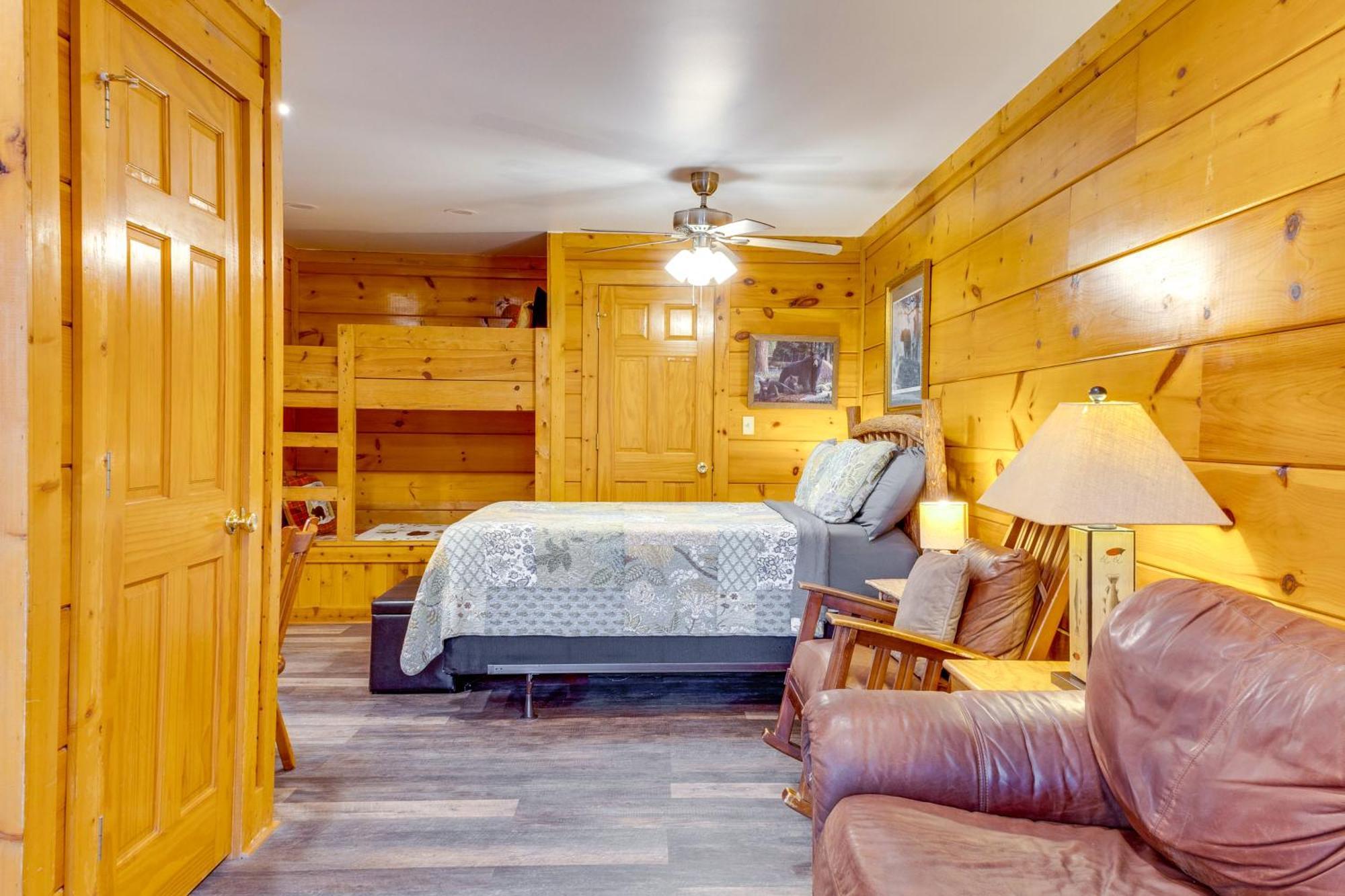 Pigeon Forge Resort Studio Cabin On Dollywood Ln! Kültér fotó